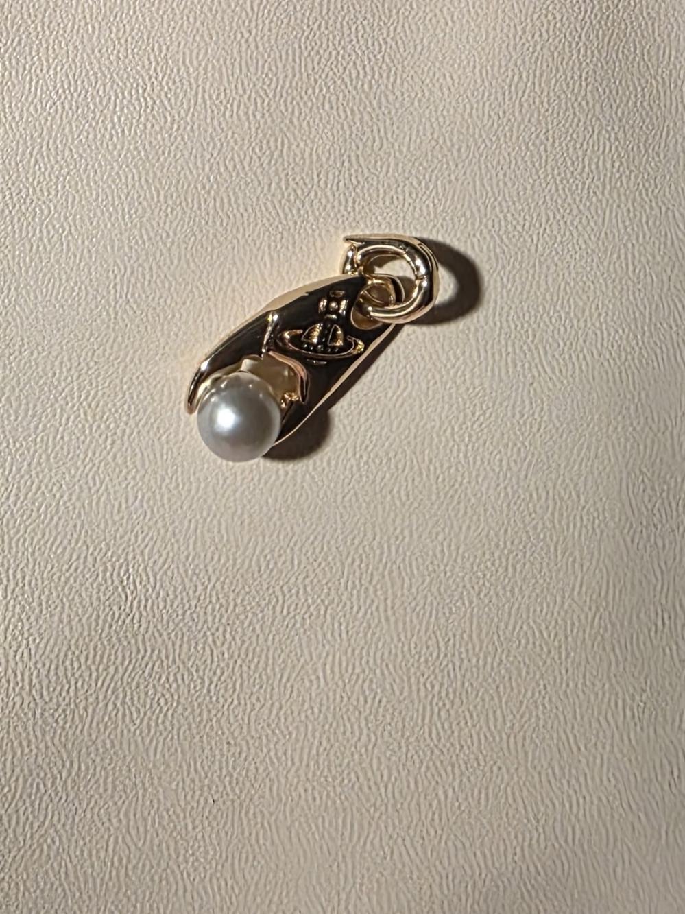 Silver Pearl Drop Pendant/ Charm - Madama Pearl